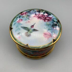 1994 Ardleigh-Elliott Music Box "The Anna's Hummingbird" by Lena Liu